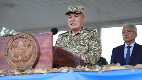 Первый замглавы Министерства обороны КР Эрлис Тердикбаев  - Sputnik Кыргызстан
