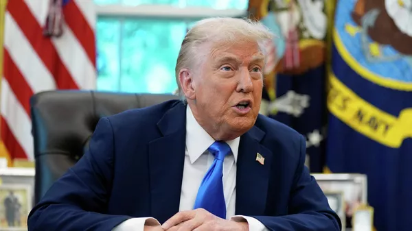 Президент США Дональд Трамп - Sputnik Кыргызстан