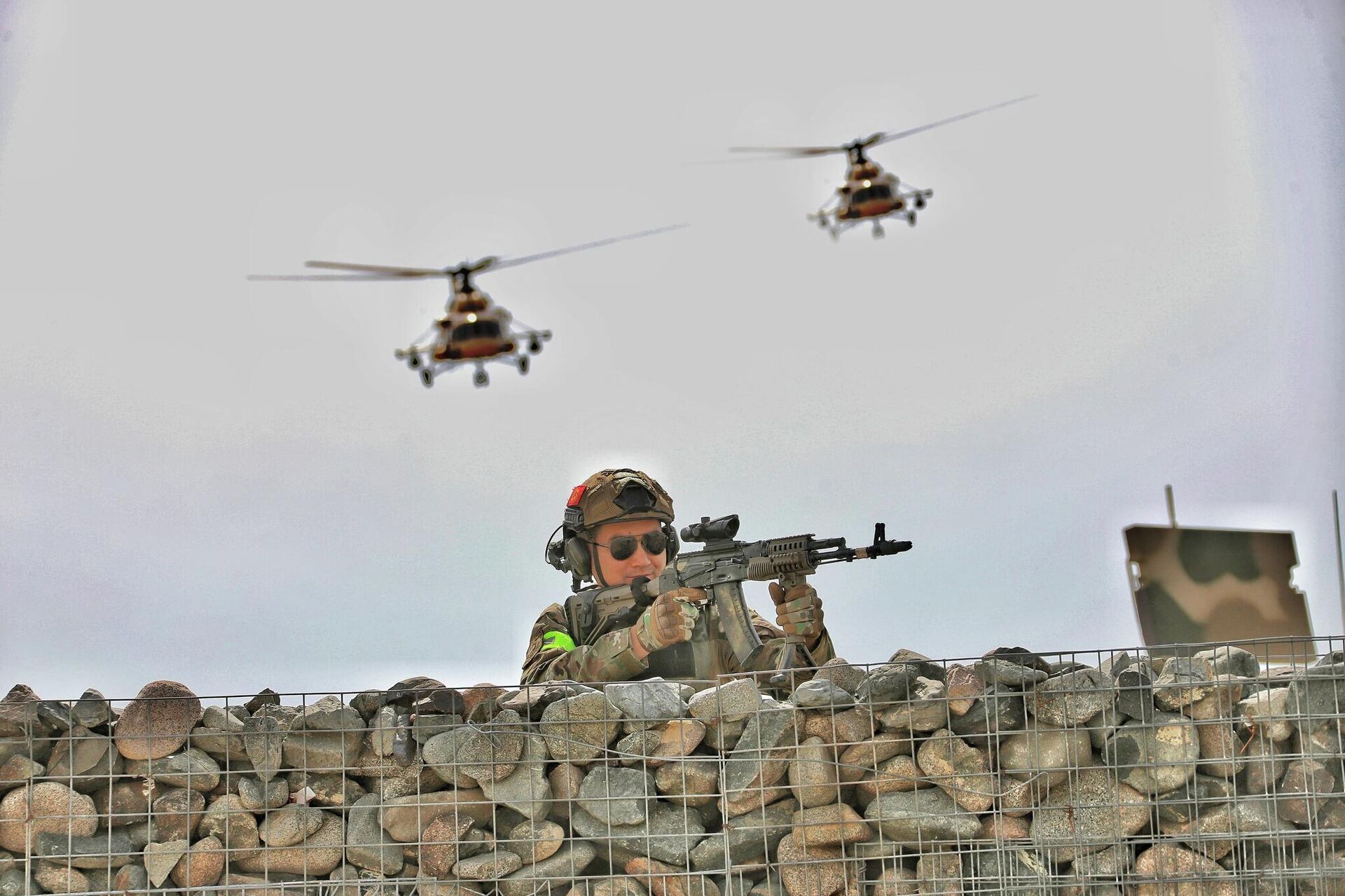 Командно-штабные учения ОДКБ Рубеж-2025 в Кыргызстане - Sputnik Кыргызстан, 1920, 22.09.2025