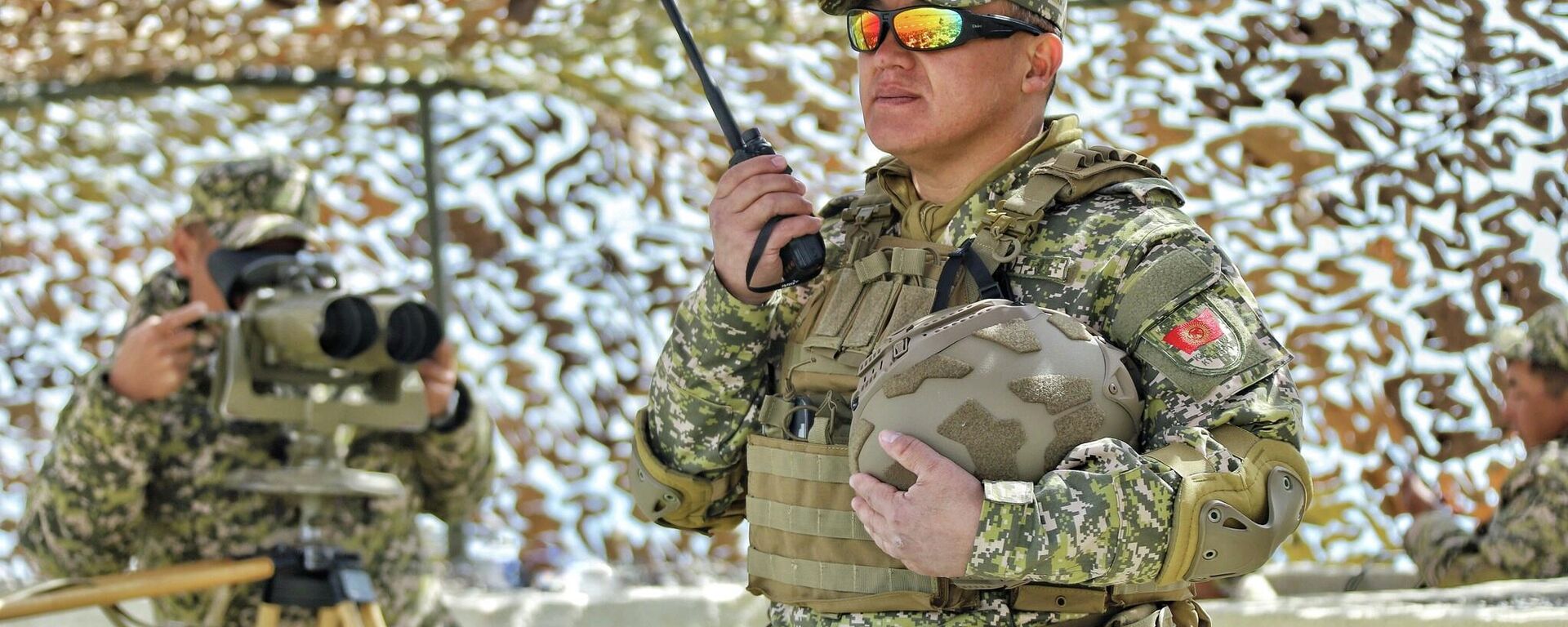 Командно-штабные учения ОДКБ Рубеж-2025 в Балыкчи - Sputnik Кыргызстан, 1920, 22.09.2025