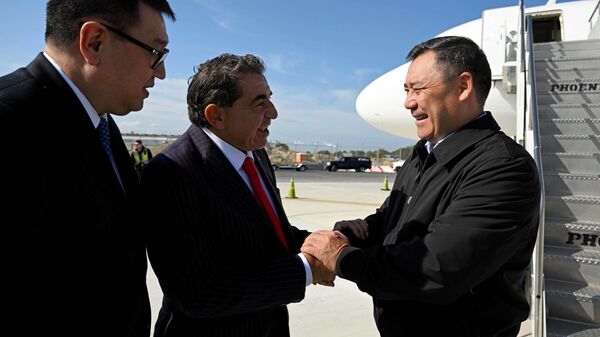 Рабочий визит президента Садыра Жапарова в Нью-Йорк - Sputnik Кыргызстан