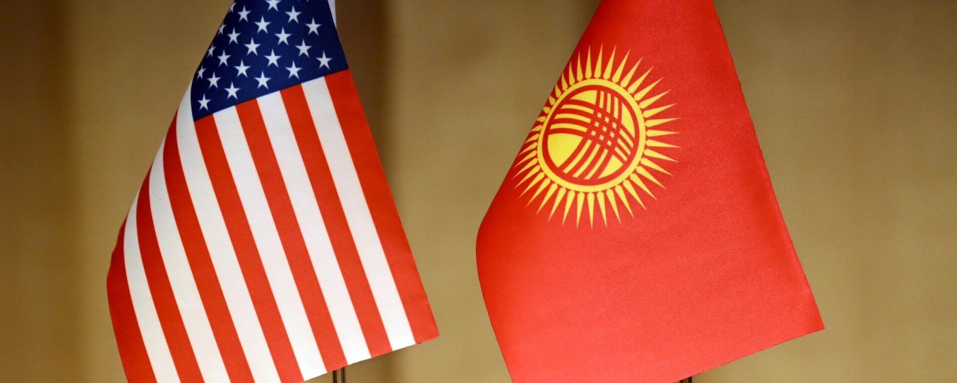 АКШ менен Кыргызстандын желеги - Sputnik Кыргызстан, 1920, 07.01.2026