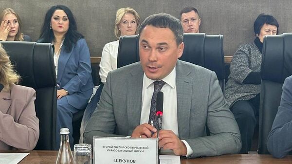 Проректор по научной и инновационной деятельности КРСУ Евгений Шекунов - Sputnik Кыргызстан