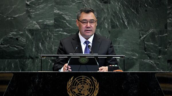 Рабочий визит президента Садыра Жапарова в Нью-Йорк - Sputnik Кыргызстан