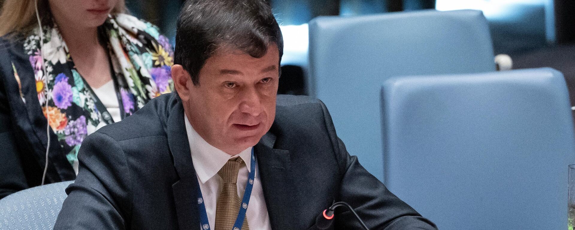 Россиянын БУУдагы өкүлүнүн биринчи орун басары Дмитрий Полянский  - Sputnik Кыргызстан, 1920, 24.09.2025