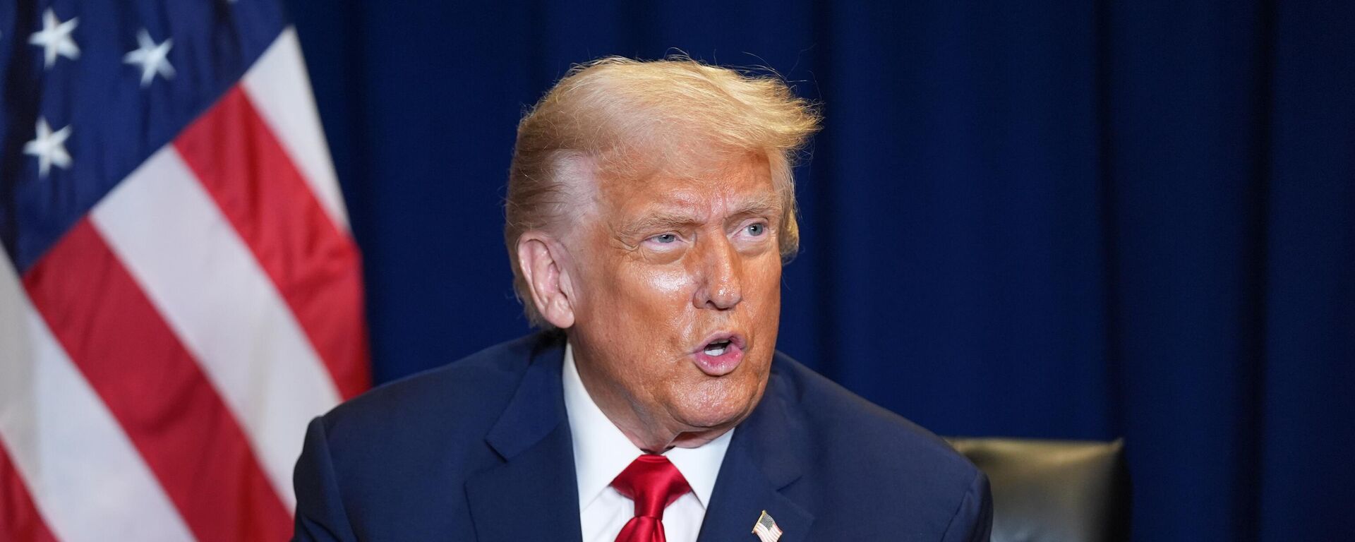 Президент США Дональд Трамп - Sputnik Кыргызстан, 1920, 25.09.2025