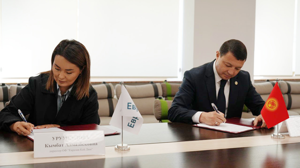 Маданият министрлиги менен Евразия уюму жаштар долбоору боюнча кызматташат - Sputnik Кыргызстан