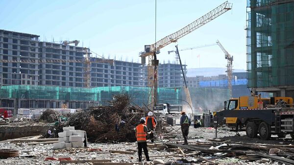 Турак жай курулушу. Архив - Sputnik Кыргызстан