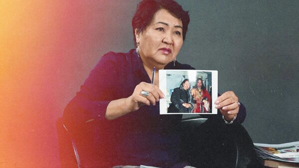 Оозеки чыгарма айтып, баланы бешикке бөлөгөн навахо элин изилдеген илимпоз. Маек - Sputnik Кыргызстан