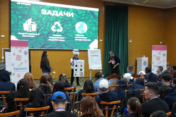 На Иссык-Куле 26-28 сентября прошел студенческий форум инициатив &quot;Время действовать&quot; - Sputnik Кыргызстан