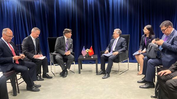 Глава МИД КР встретился с заместителем госсекретаря США - Sputnik Кыргызстан