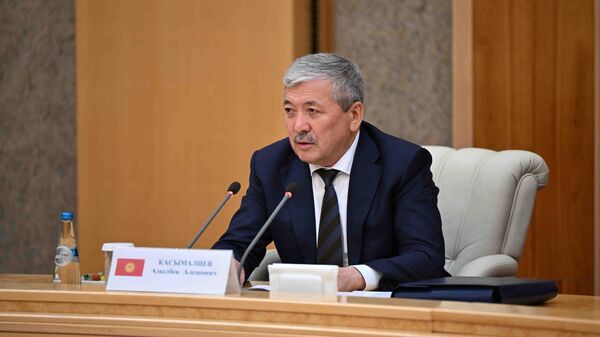 Адылбек Касымалиев на заседании Совета глав правительств стран-участниц СНГ в Минске - Sputnik Кыргызстан