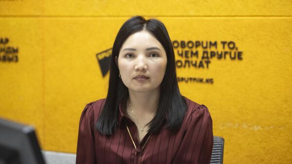 Кооптуу жугуштуу оорулардын республикалык борборунун врач-эпидемиологу Жаркынай Казыбаева  - Sputnik Кыргызстан