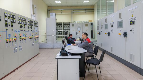 Работа электростанции. Архивное фото - Sputnik Кыргызстан