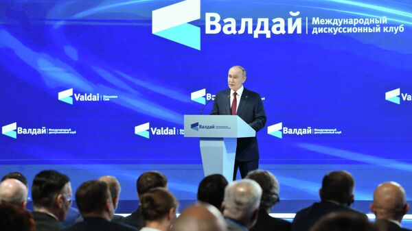 Президент Владимир Путин принял участие в работе дискуссионного клуба Валдай - Sputnik Кыргызстан