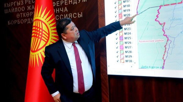 Глава ЦИК Тынчтык Шайназаров - Sputnik Кыргызстан