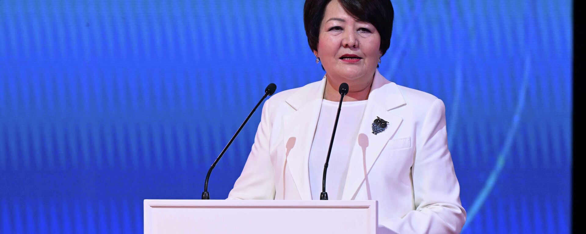 Министр просвещения КР Догдуркуль Кендирбаева. Архивное фото - Sputnik Кыргызстан, 1920, 23.04.2026