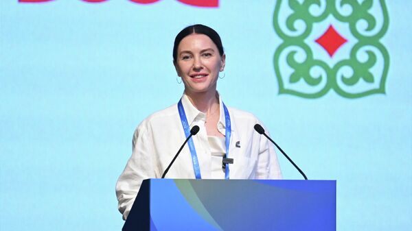 Евразия автономдук коммерциялык эмес уюмунун кеңешинин төрайымы Алена Аршинова. Архив - Sputnik Кыргызстан