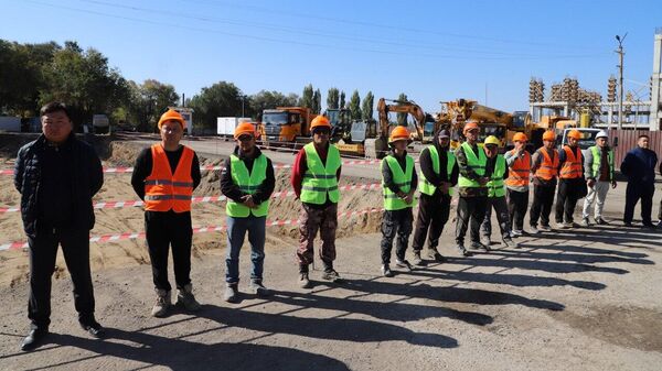 Талас шаарында ипотекага берүү үчүн 405 батирлүү 9 кабат үйлөр курула баштады - Sputnik Кыргызстан