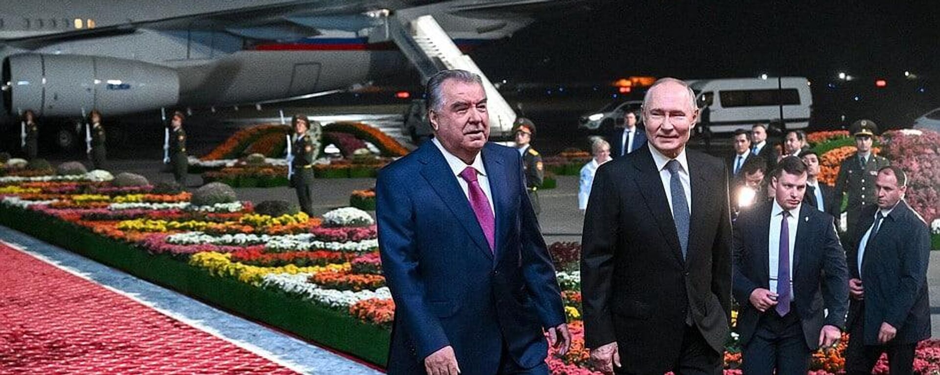 Госвизит Владимира Путина в Таджикистан - Sputnik Кыргызстан, 1920, 08.10.2025