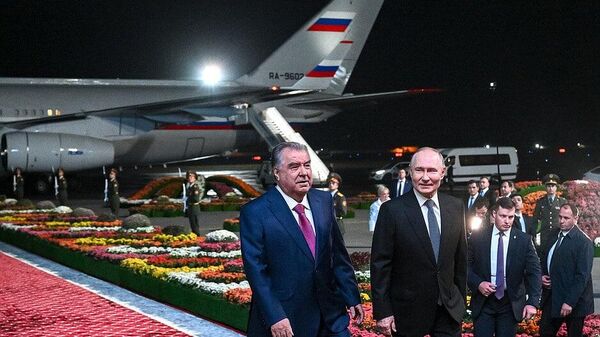 Госвизит Владимира Путина в Таджикистан - Sputnik Кыргызстан