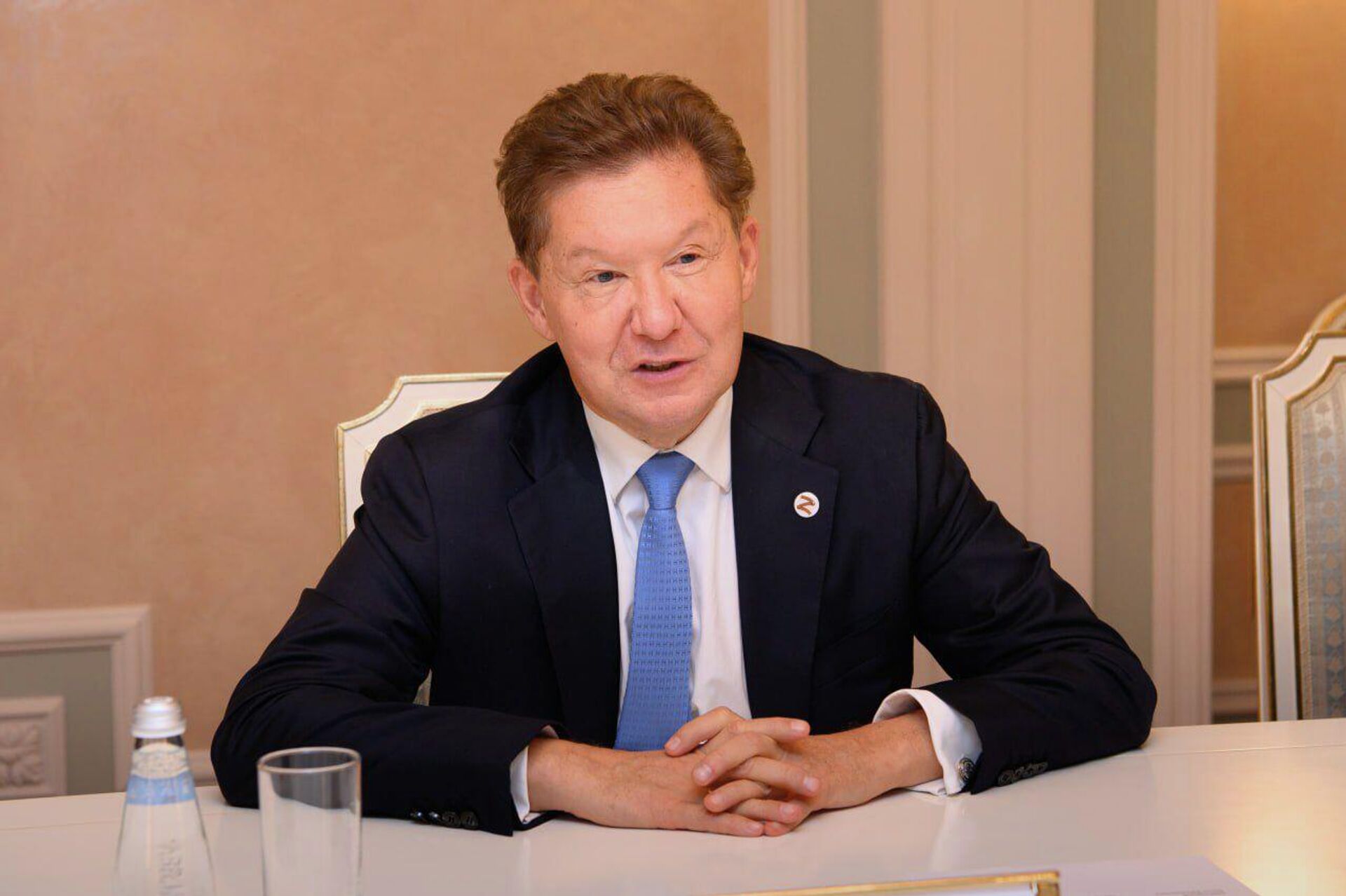 Встреча министра энергетики КР с председателем правления ПАО Газпром - Sputnik Кыргызстан, 1920, 09.10.2025