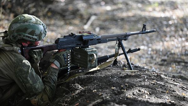 Атайын операциясын зонасында россиялык аскер кызматкери - Sputnik Кыргызстан