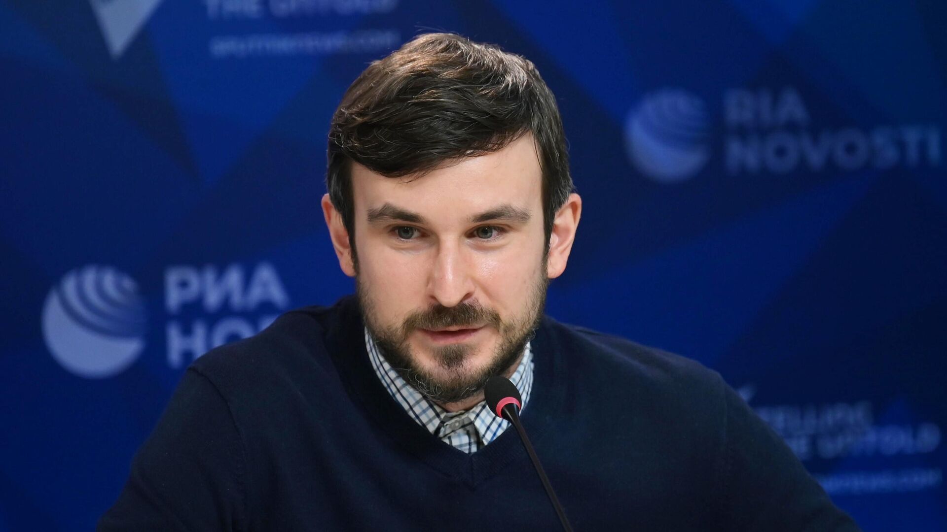 Глава редакции Sputnik Азербайджан Игорь Картавых. Архивное фото - Sputnik Кыргызстан, 1920, 10.10.2025