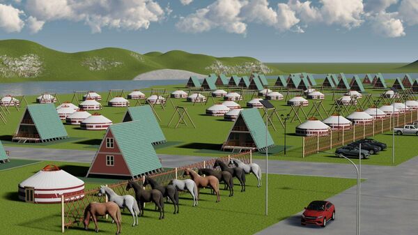 Кел-Суу көлүнүн аймагына туристтик лагерь куруу пландалууда - Sputnik Кыргызстан