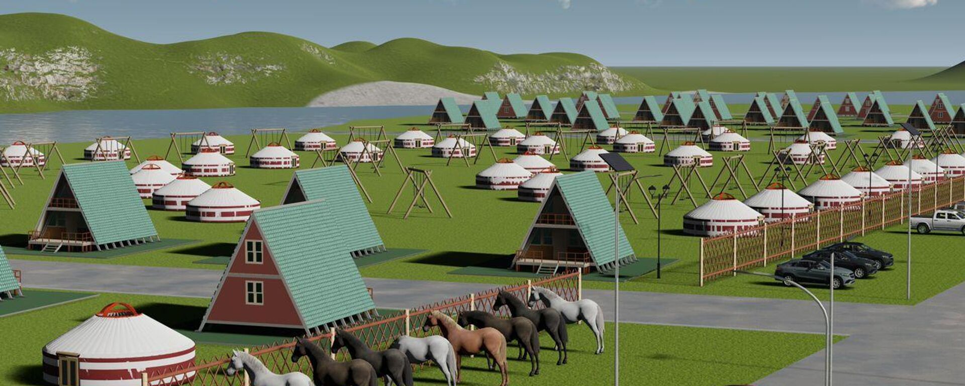 Кел-Суу көлүнүн аймагына туристтик лагерь куруу пландалууда - Sputnik Кыргызстан, 1920, 13.10.2025