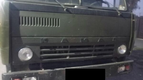 Задержание водителя КамАЗа насмерть сбившего двоих детей в Кара-Балте - Sputnik Кыргызстан