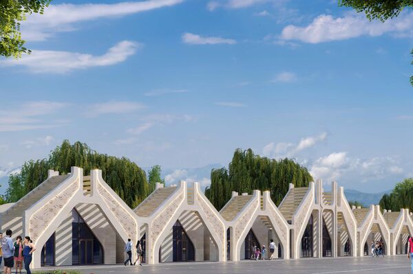 Таластагы &quot;Манас Ордо&quot; комплексин реконструкциялоо долбоору - Sputnik Кыргызстан