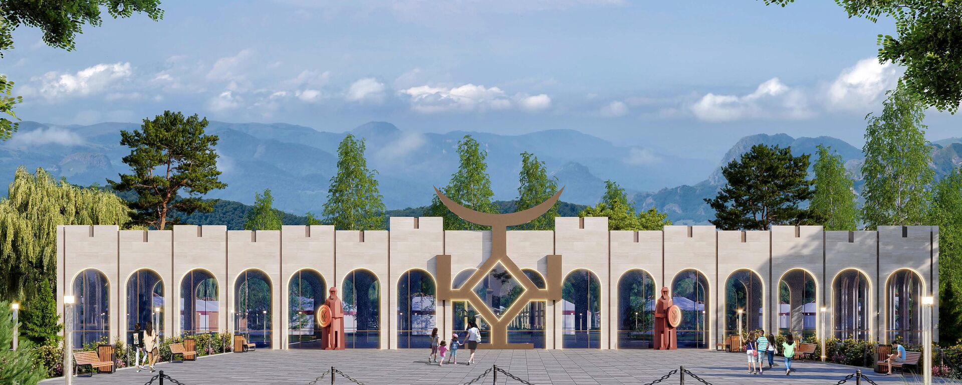 Таластагы Манас Ордо комплексин реконструкциялоо долбоору - Sputnik Кыргызстан, 1920, 14.10.2025