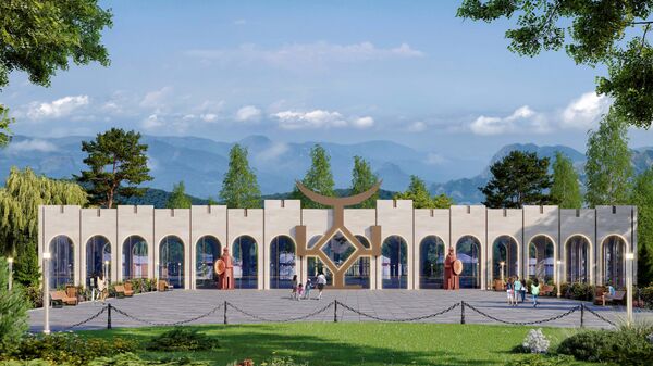 Таластагы Манас Ордо комплексин реконструкциялоо долбоору - Sputnik Кыргызстан