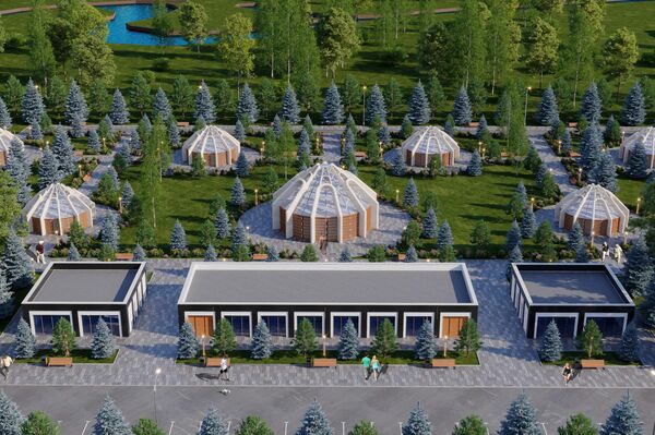 Таластагы &quot;Манас Ордо&quot; комплексин реконструкциялоо долбоору - Sputnik Кыргызстан