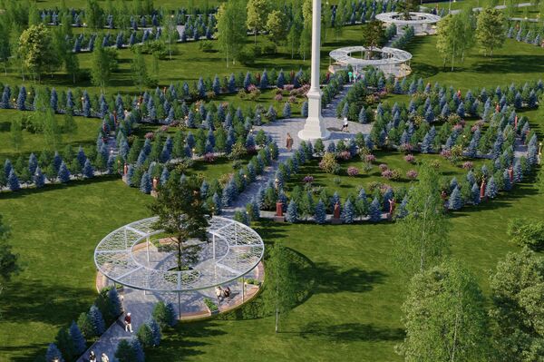 Таластагы &quot;Манас Ордо&quot; комплексин реконструкциялоо долбоору - Sputnik Кыргызстан