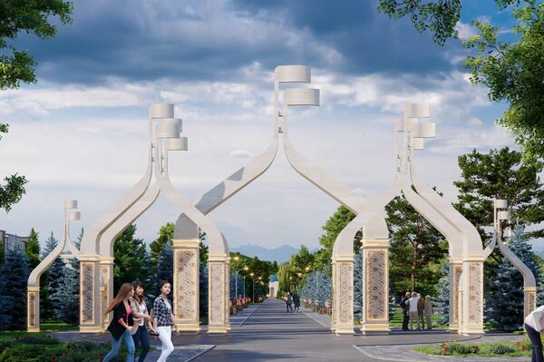 Таластагы &quot;Манас Ордо&quot; комплексин реконструкциялоо долбоору - Sputnik Кыргызстан