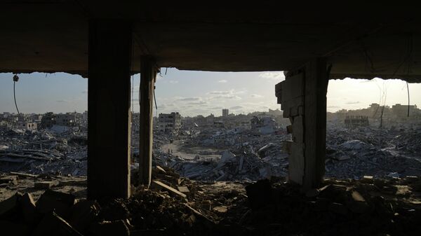 Последствия израильских авиаударов в секторе Газа - Sputnik Кыргызстан