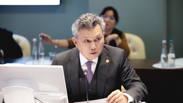 Министр по экономике и финансовой политике ЕЭК Бахыт Султанов - Sputnik Кыргызстан