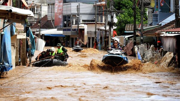 Наводнения в Таиланде - Sputnik Кыргызстан