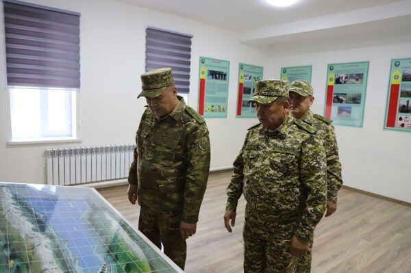 1 августа состоялось открытие реконструированной заставы &quot;Кемин&quot;, ставшей первым модернизированным объектом в Чуйской области - Sputnik Кыргызстан