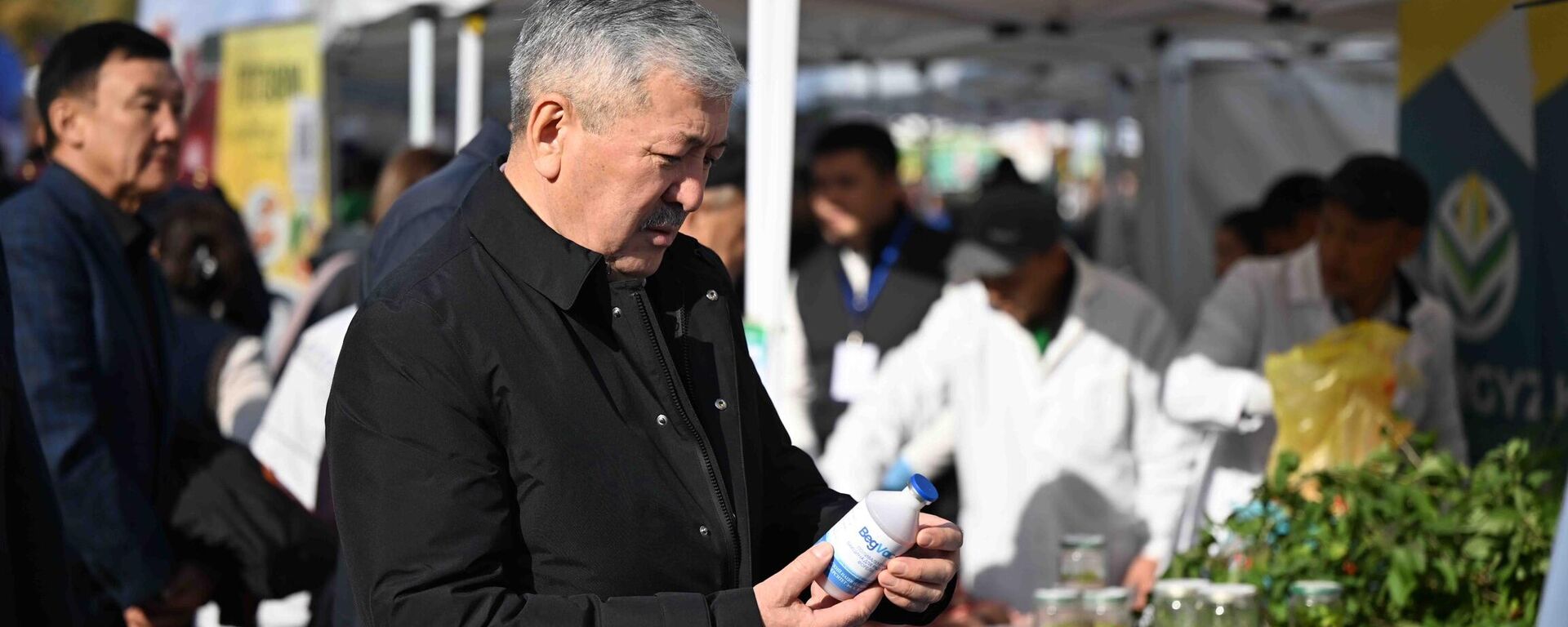 Сельскохозяйственная ярмарка Алтын күз в Бишкеке - Sputnik Кыргызстан, 1920, 19.10.2025