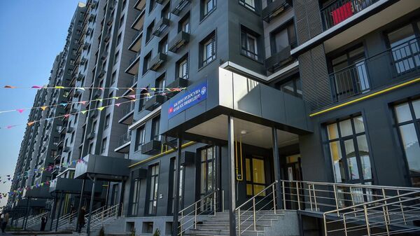 Открытие филиала школы на базе жилого комплекса Мурас в Бишкеке - Sputnik Кыргызстан