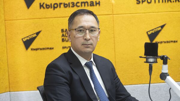 Өзгөчө кырдаалдар министринин биринчи орун басары Азамат Мамбетов  - Sputnik Кыргызстан