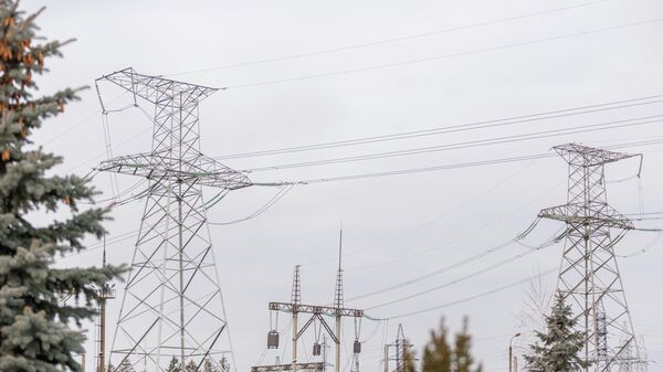 Линии электропередач. Архивное фото - Sputnik Кыргызстан