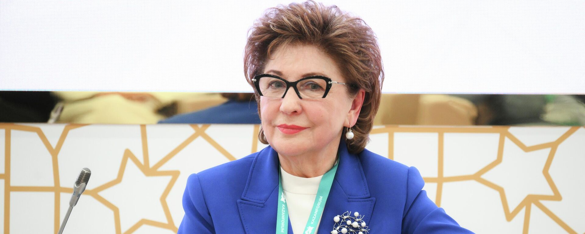 Российский сенатор, глава совета Евразийского женского форума Галина Карелова. Архивное фото - Sputnik Кыргызстан, 1920, 24.10.2025
