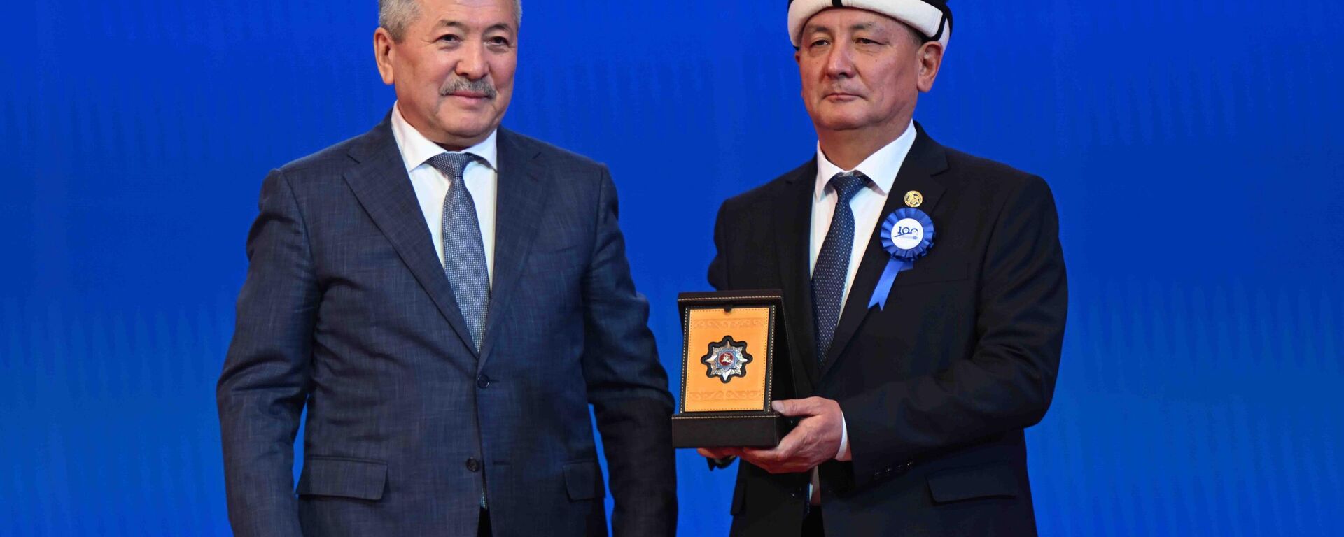 Торжественное мероприятие по случаю 100-летия КНУ им. Жусупа Баласагына в Бишкеке - Sputnik Кыргызстан, 1920, 25.10.2025