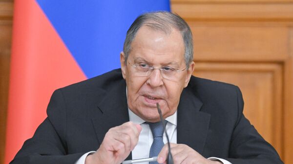 Министр иностранных дел Сергей Лавров  - Sputnik Кыргызстан