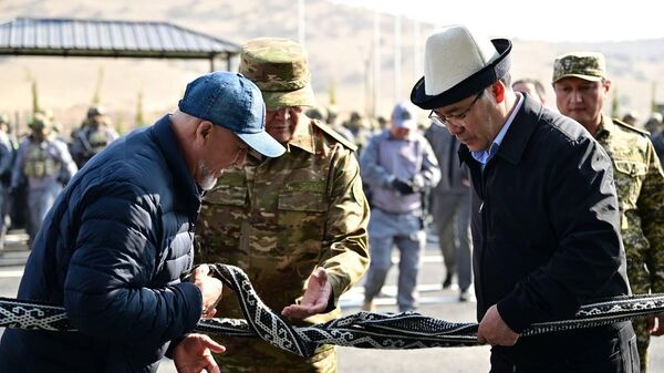 Открытие учебно-тренировочного центра ГКНБ в Джалал-Абадской области - Sputnik Кыргызстан