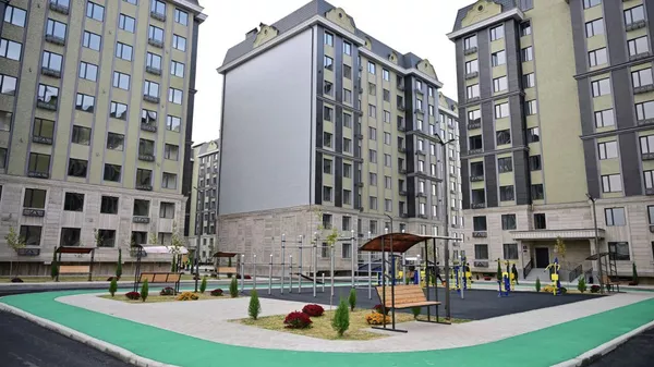Открытие жилого комплекса Асман Резиденс-4 в Сузаке - Sputnik Кыргызстан